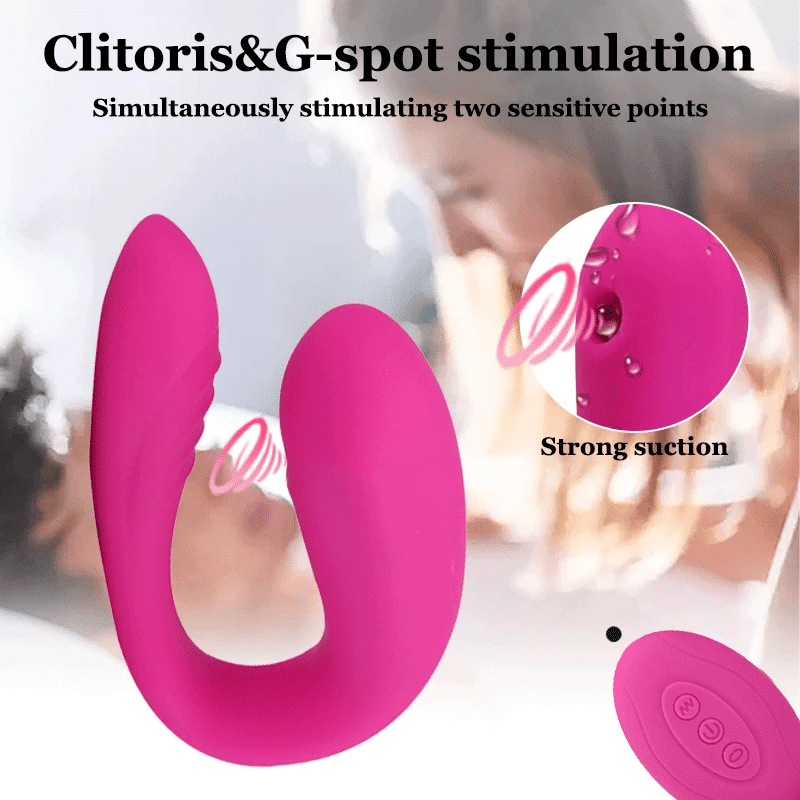 Godemichet vibrant à 10 vitesses pour clitoris et vagin, vibromasseur pour femme, télécommande, double stimulateur du point G, jouet sexuel pour couple