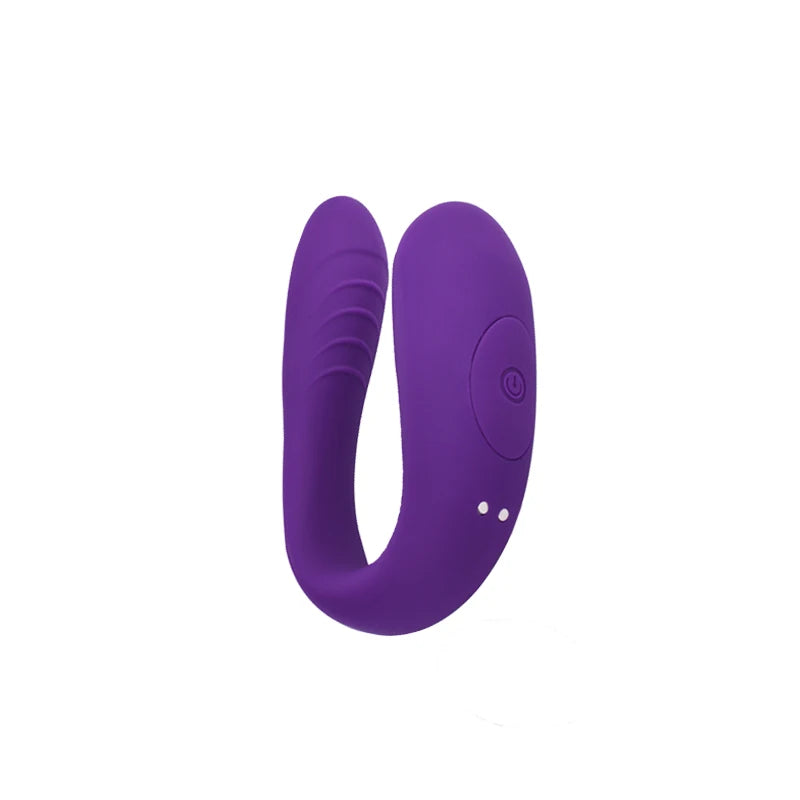 Godemichet vibrant à 10 vitesses pour clitoris et vagin, vibromasseur pour femme, télécommande, double stimulateur du point G, jouet sexuel pour couple