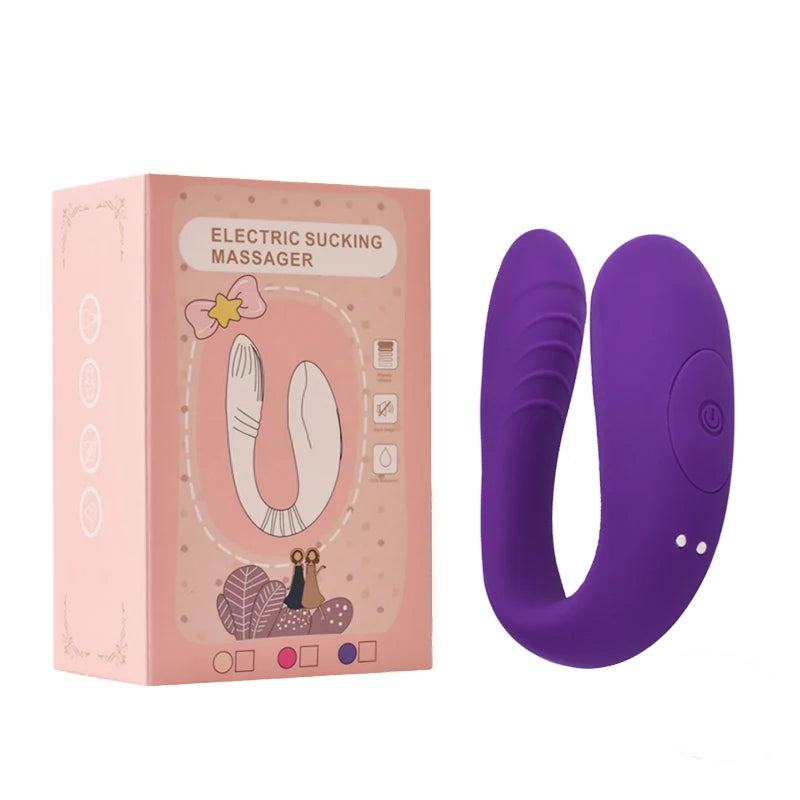 Godemichet vibrant à 10 vitesses pour clitoris et vagin, vibromasseur pour femme, télécommande, double stimulateur du point G, jouet sexuel pour couple