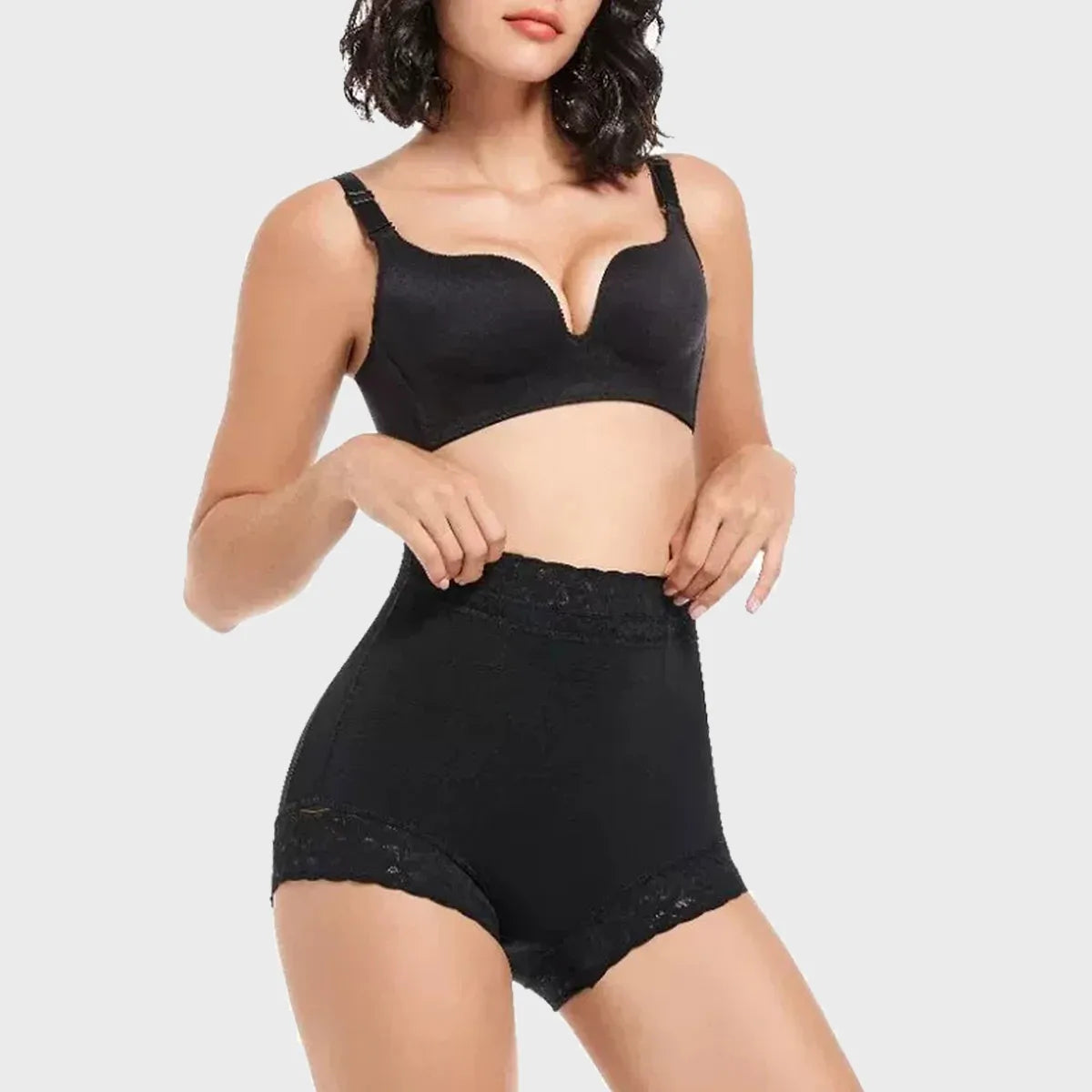 Fajas colombianas moldeadoras de abdomen plano para mujer, moldeadoras de cintura alta y abdomen plano.